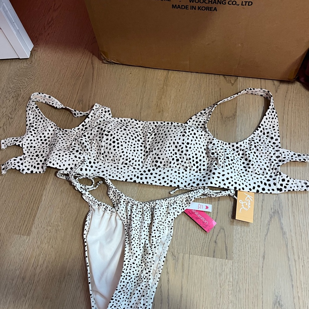 Polka Dot Bikini Set